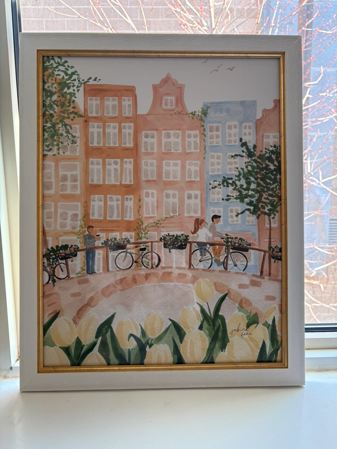 Framed Watercolour Art Print