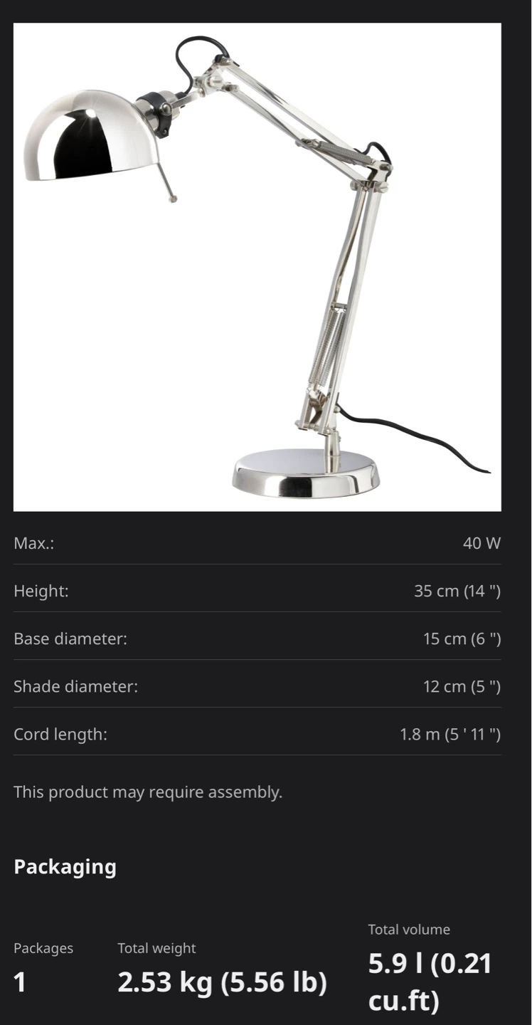 Adjustable Work Lamp - photo 4