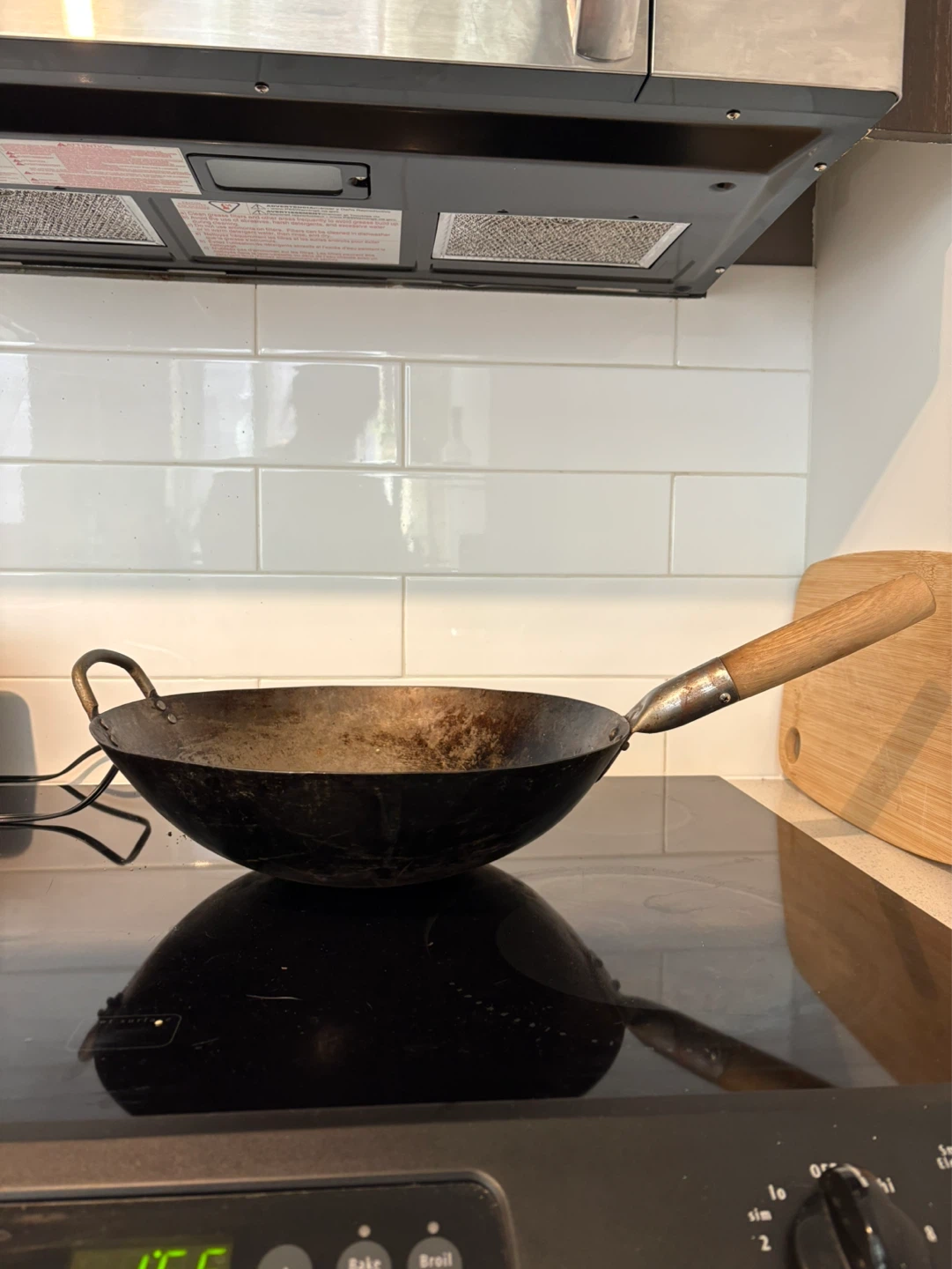 Carbon Steel Wok with Wooden Handle - photo 2