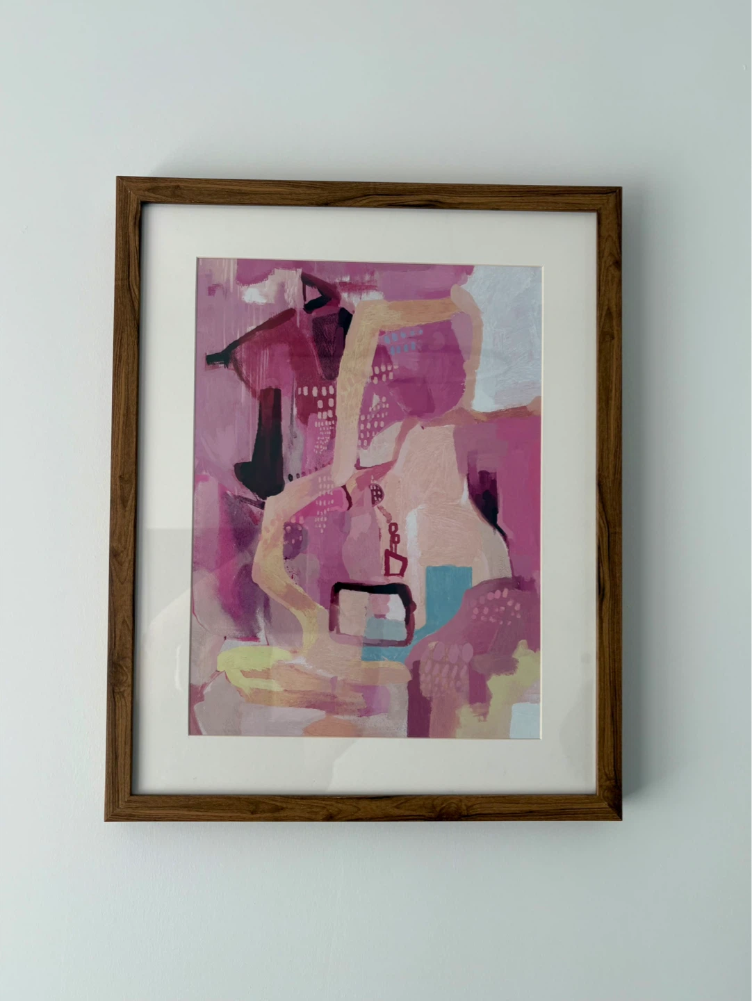 Framed Abstract Art Prints (Set of 2) - photo 2