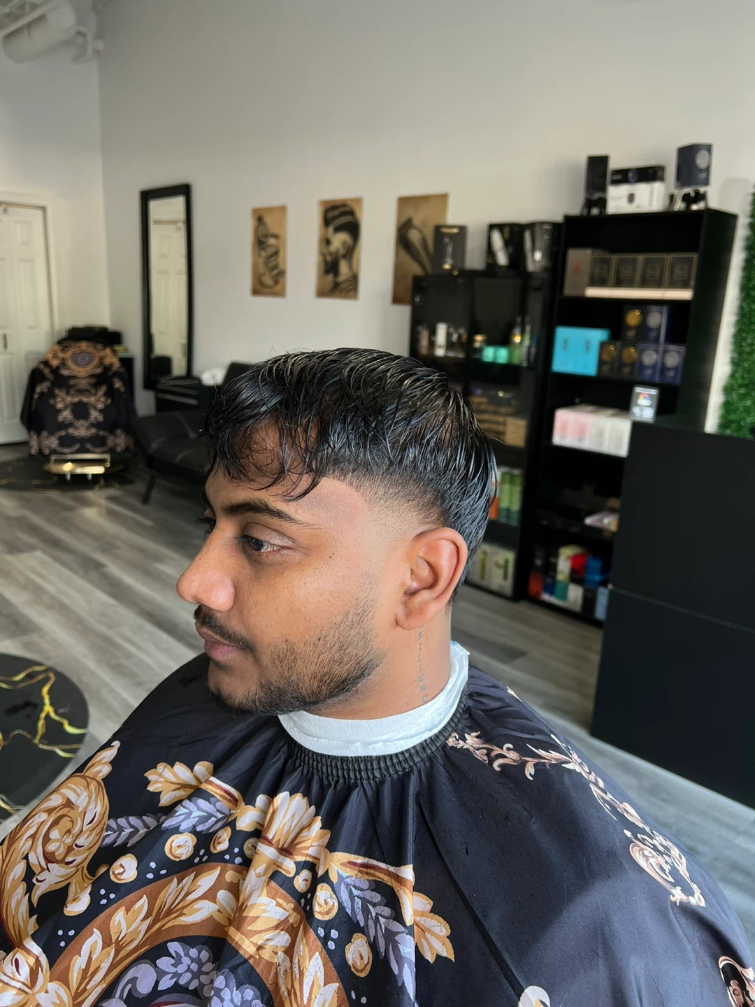 Barbershop haircutting