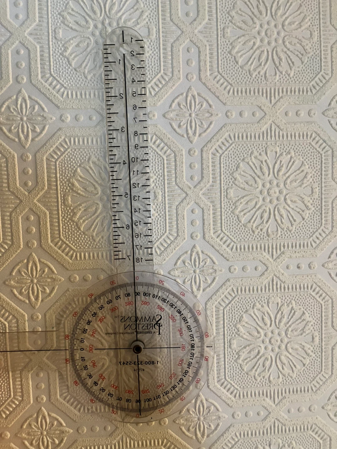 Simmons Preston Healthcare Protractor Ruler - photo 3