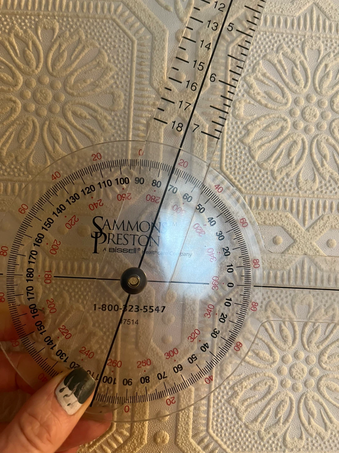 Simmons Preston Healthcare Protractor Ruler - photo 4