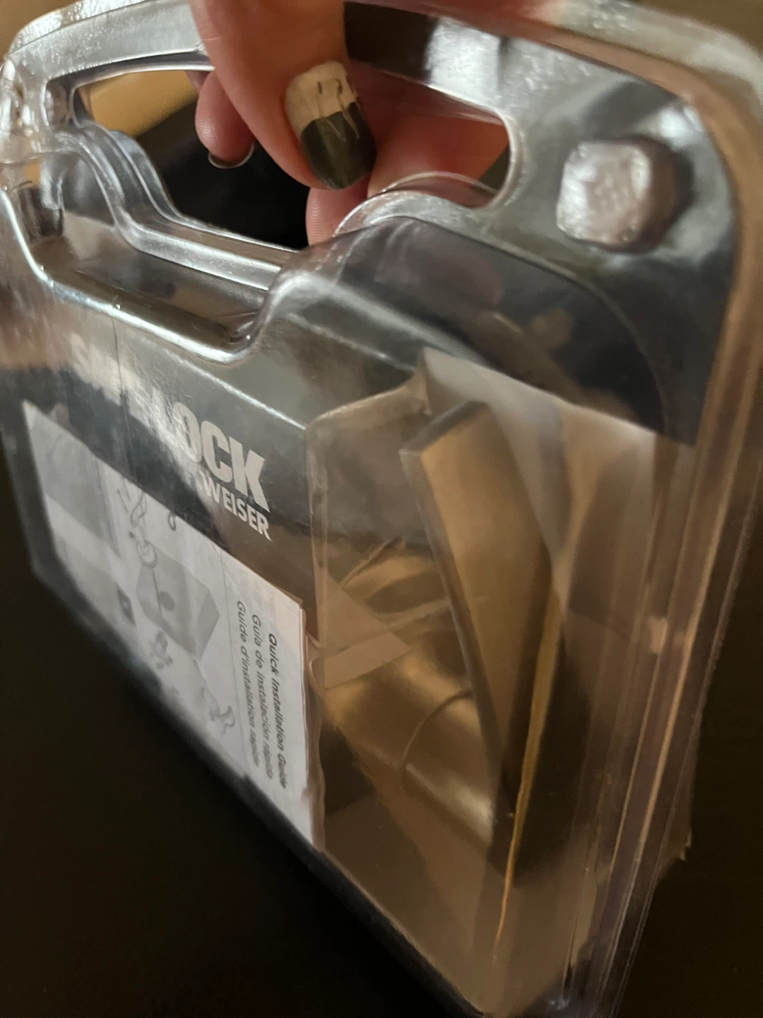 Weiser Safe Lock Door Knob - photo 4
