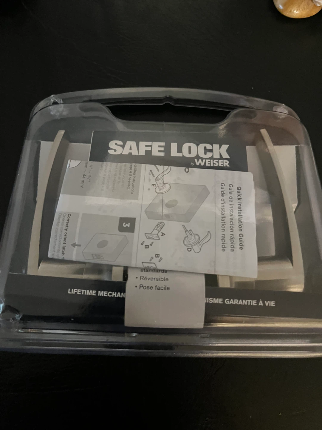 Weiser Safe Lock Door Knob