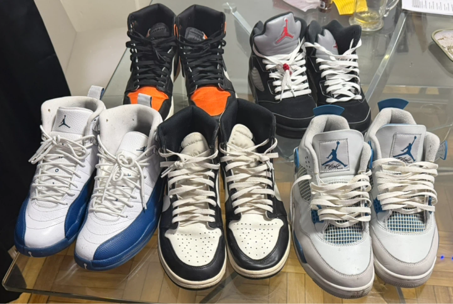 Assortment of Air Jordan Sneakers
