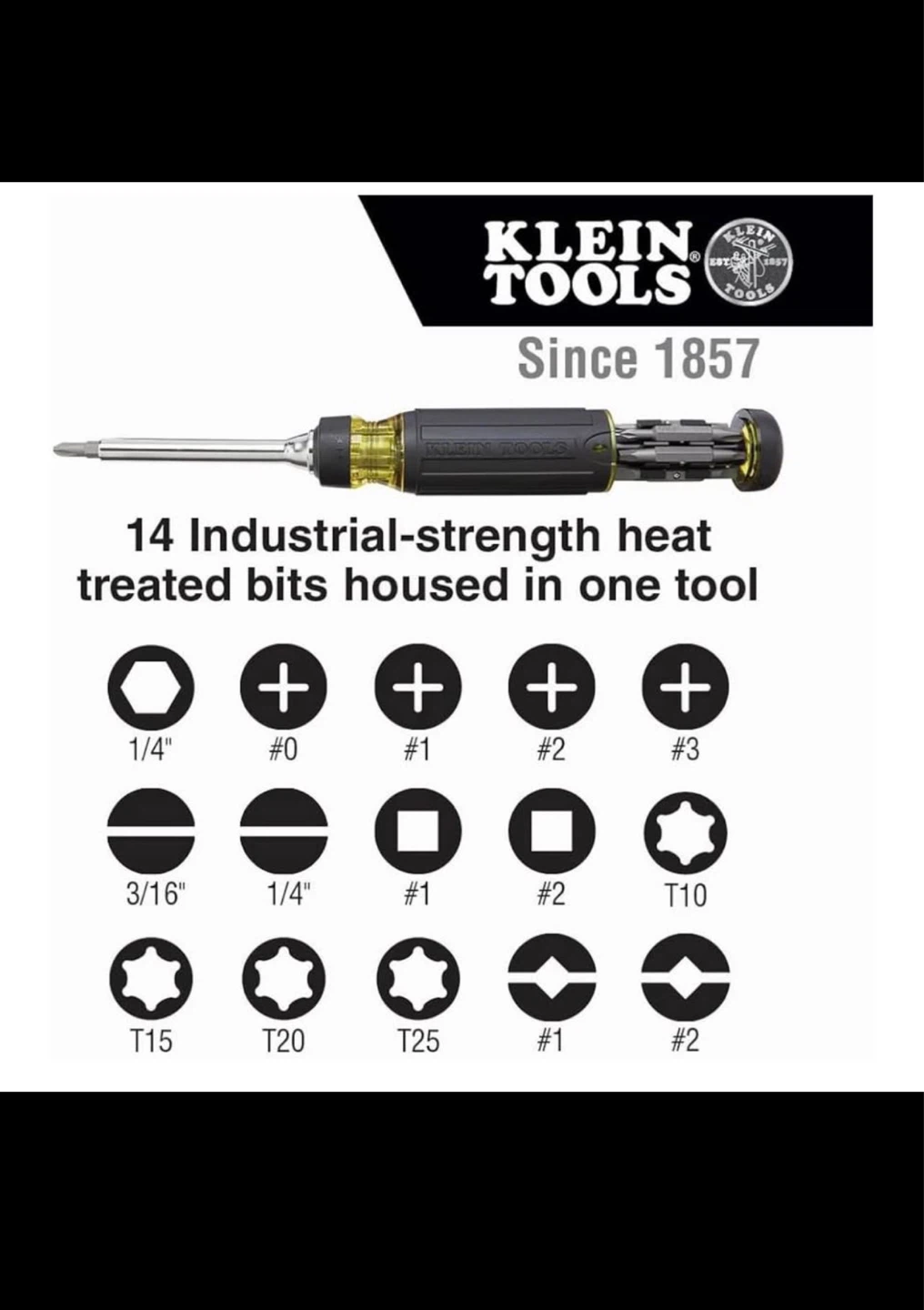 Klein Tools 15-in-1 Ratcheting Screwdriver - photo 3