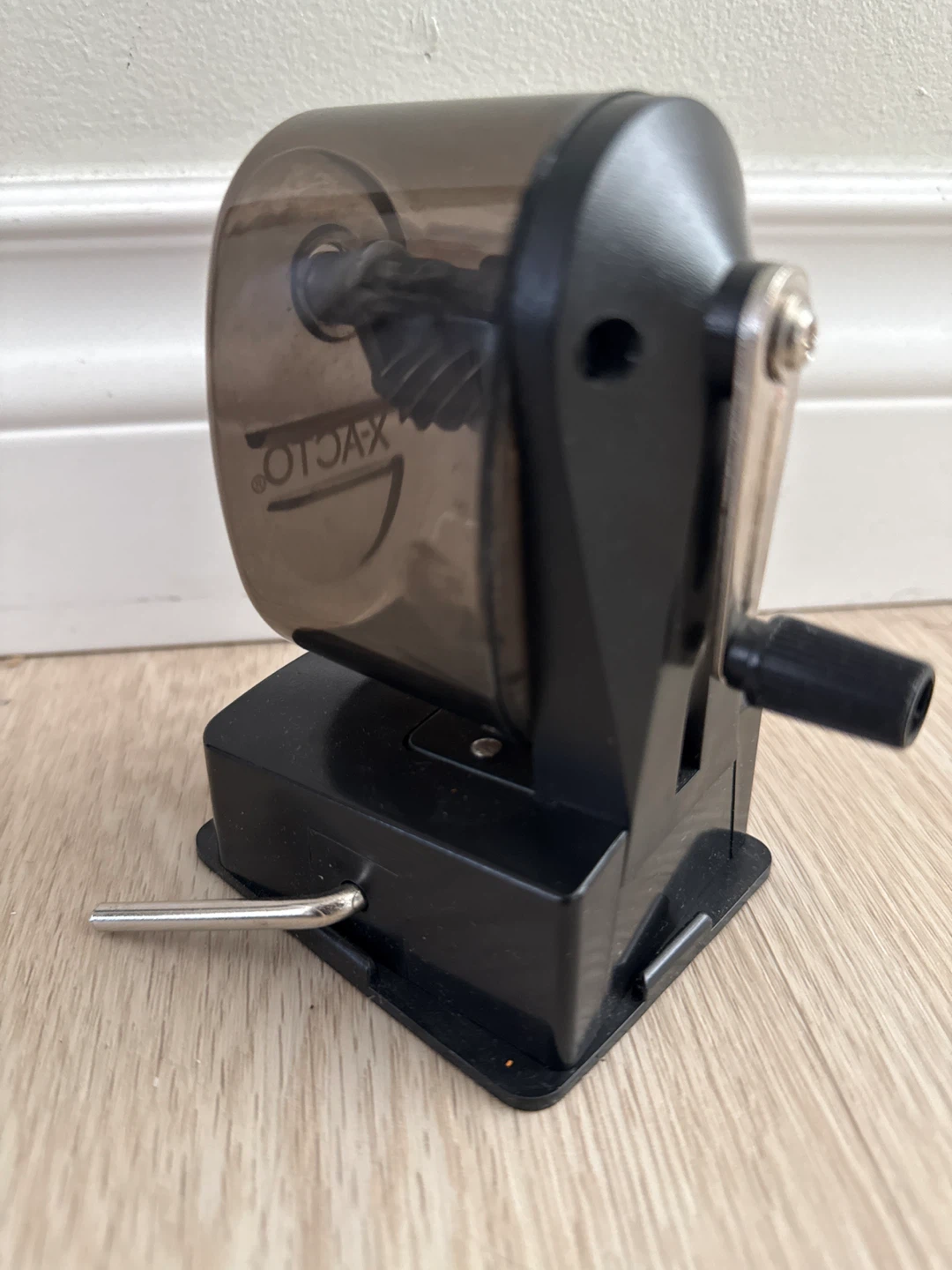 Used X-ACTO Black Manual Pencil Sharpener - photo 3