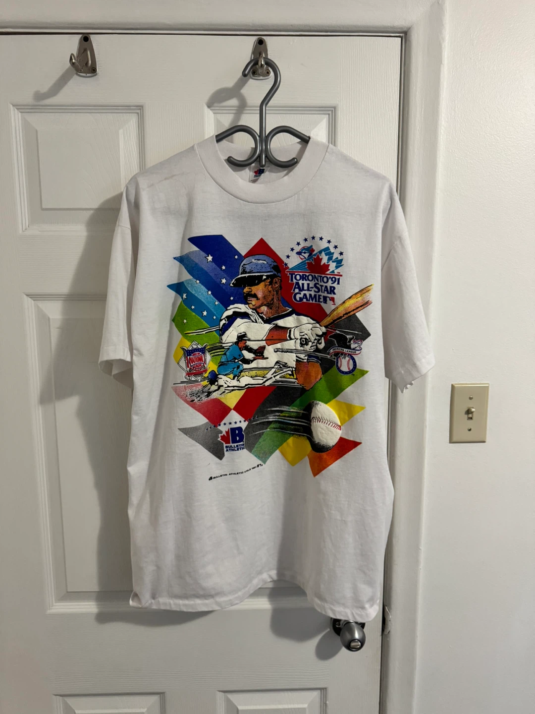 Bulletin Athletic 1991 Toronto All-Star Game T-Shirt
