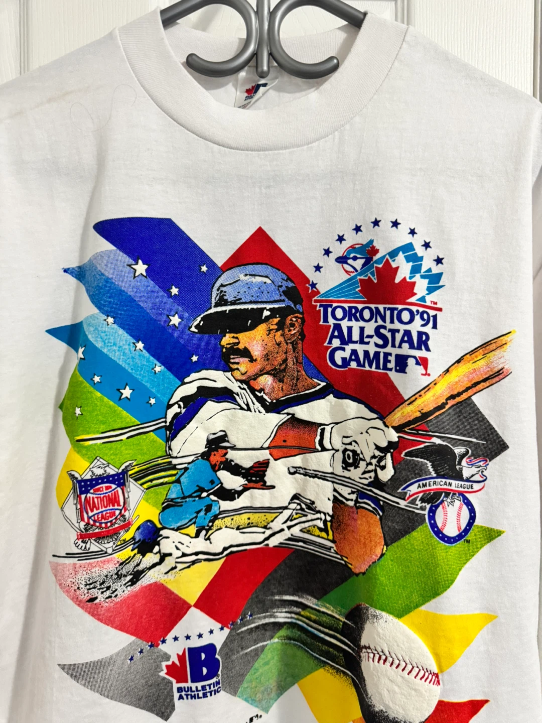 Bulletin Athletic 1991 Toronto All-Star Game T-Shirt - photo 2