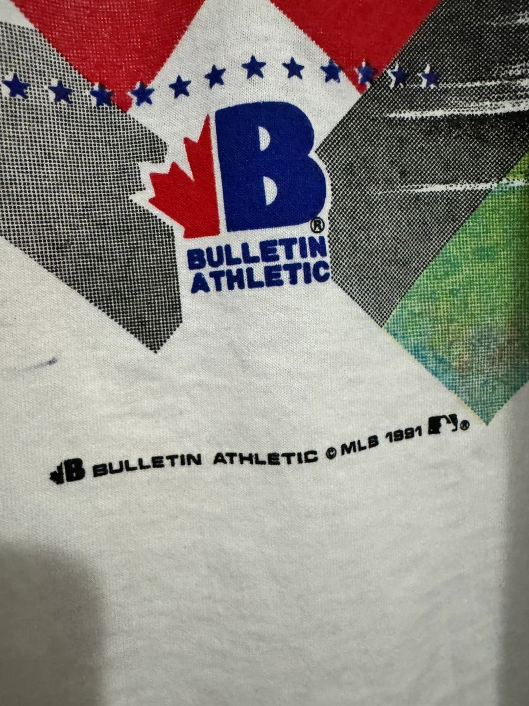Bulletin Athletic 1991 Toronto All-Star Game T-Shirt - photo 3