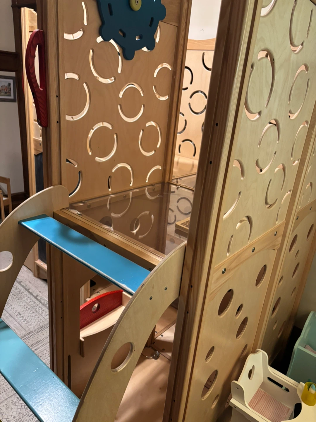 Wooden Indoor Playground Climber Set - photo 3