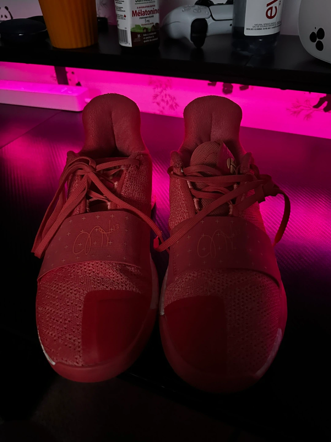 Adidas Harden Vol. 3 Red Basketball Shoes - photo 5