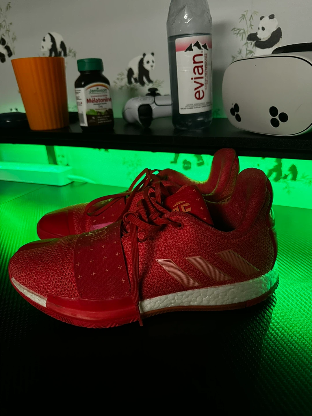 Adidas Harden Vol. 3 Red Basketball Shoes - photo 3