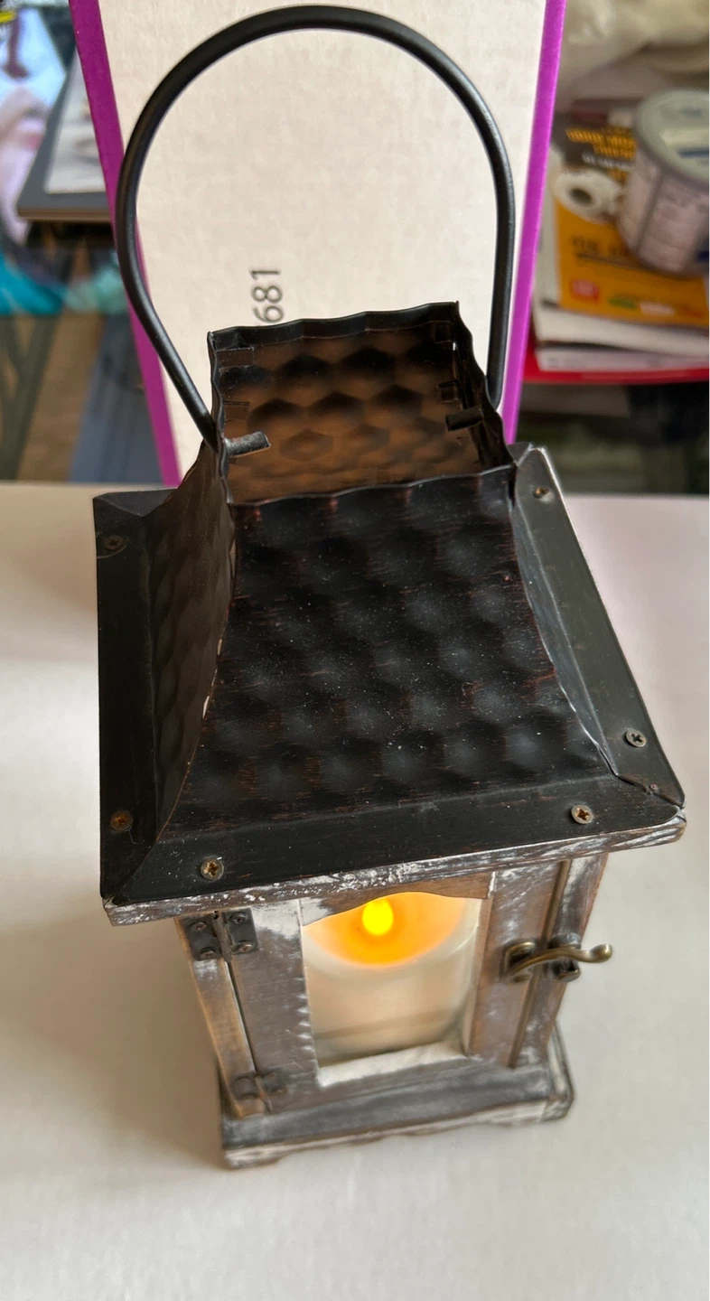 Decorative Lantern with LED Candle - photo 2