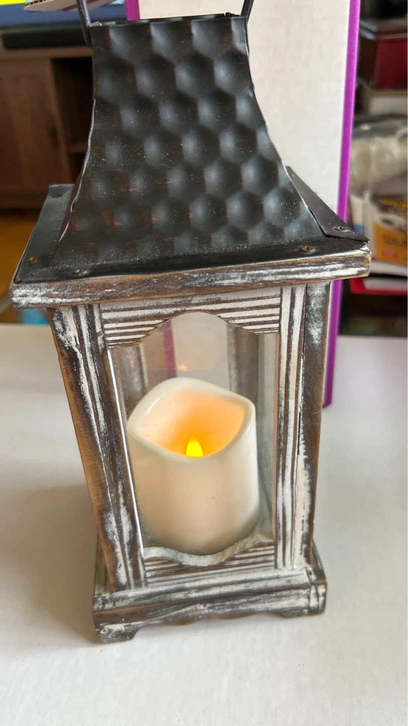 Decorative Lantern with LED Candle - photo 5