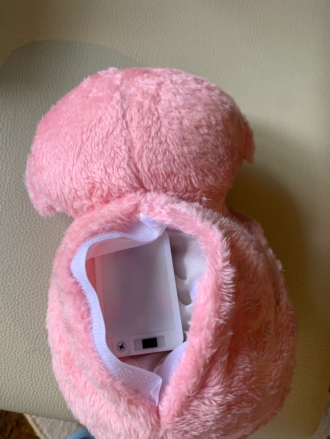 With calming music Pink Stuffed Animal Night Light - photo 3