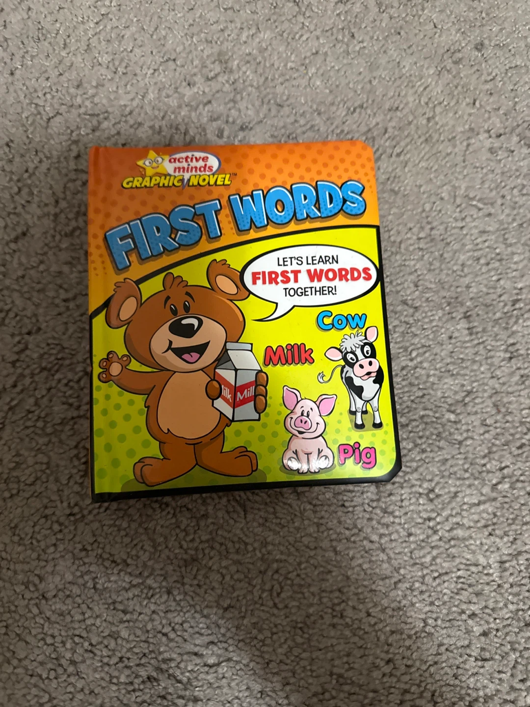 Active Minds First Words Graphic Novel Board Book