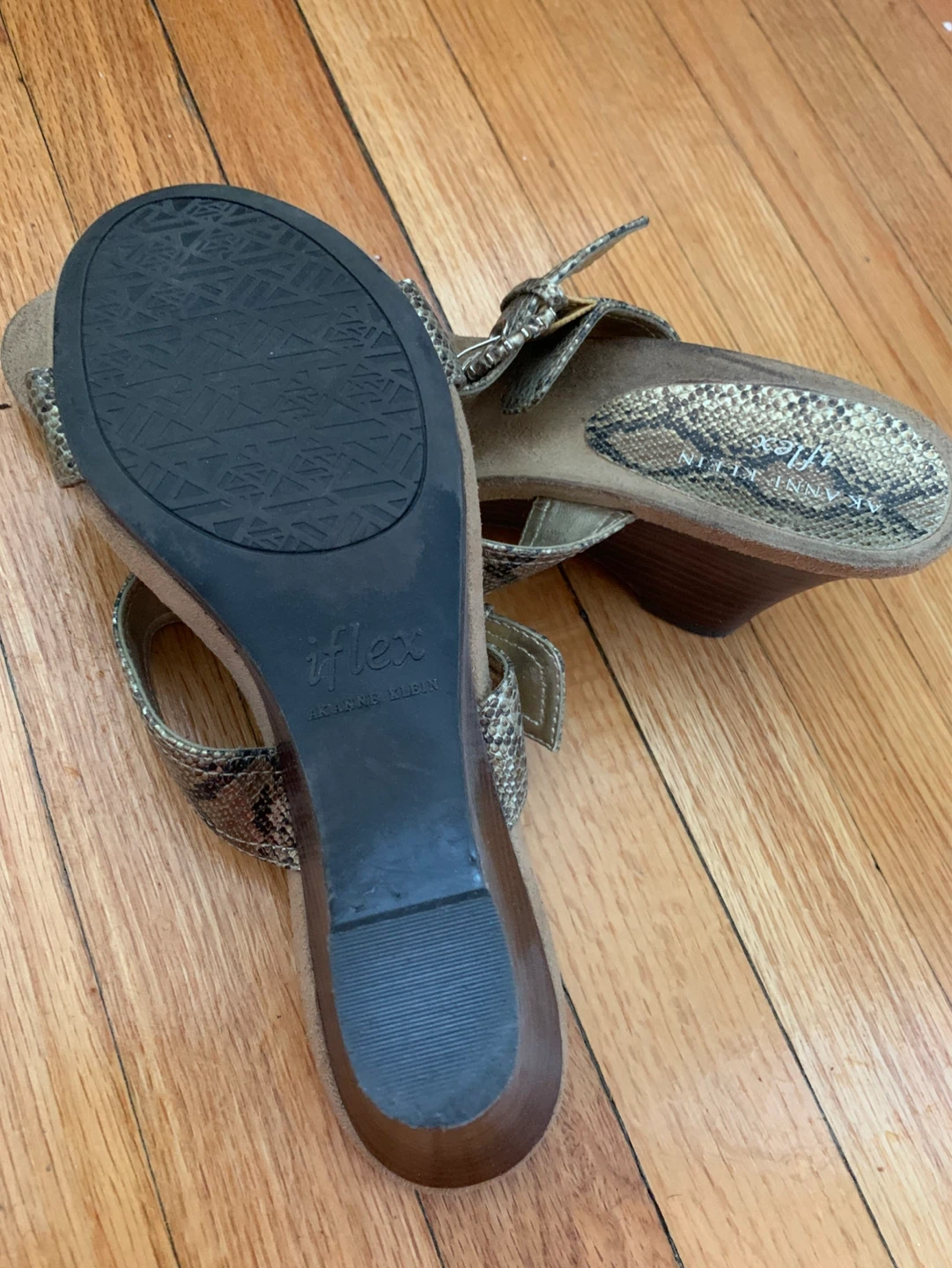 Anne Klein iFlex Wedge Sandals - Size 8.5M - photo 2