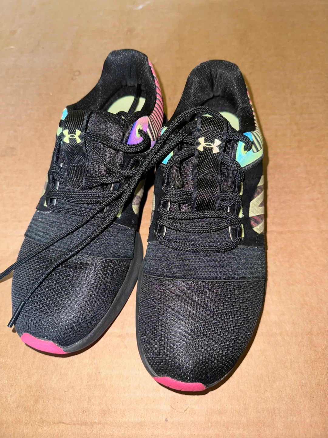 Under Armour Black Running Shoes Women's US 4.5