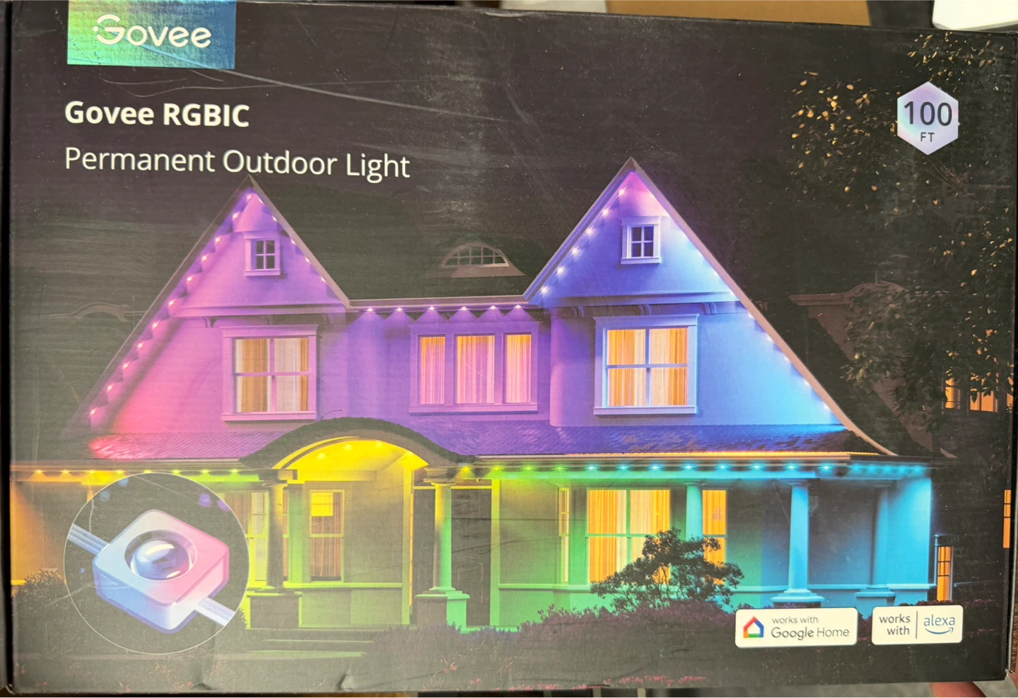 Govee RGBIC Permanent Outdoor Light 100 FT