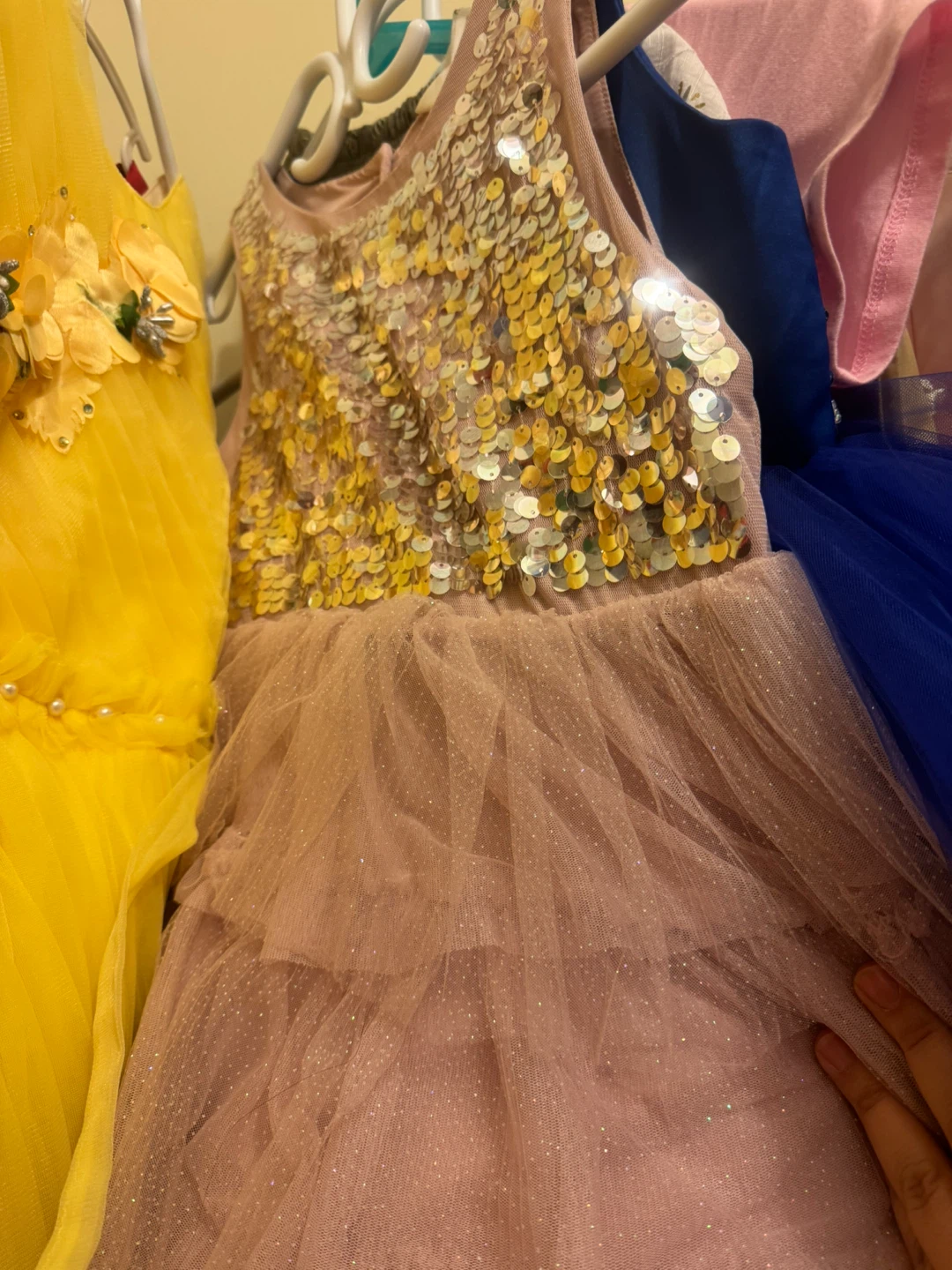 Kids' Sequin and Tulle Party Dresses - photo 5