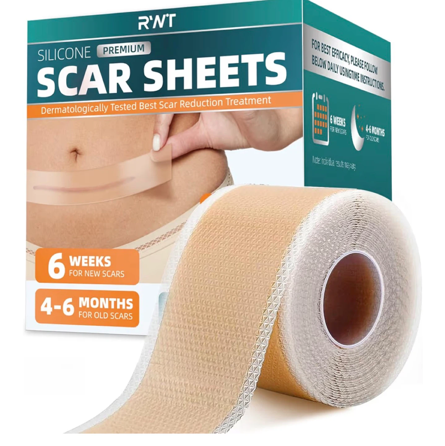 RWT Silicone Scar Tape - 150 cm x 4 cm