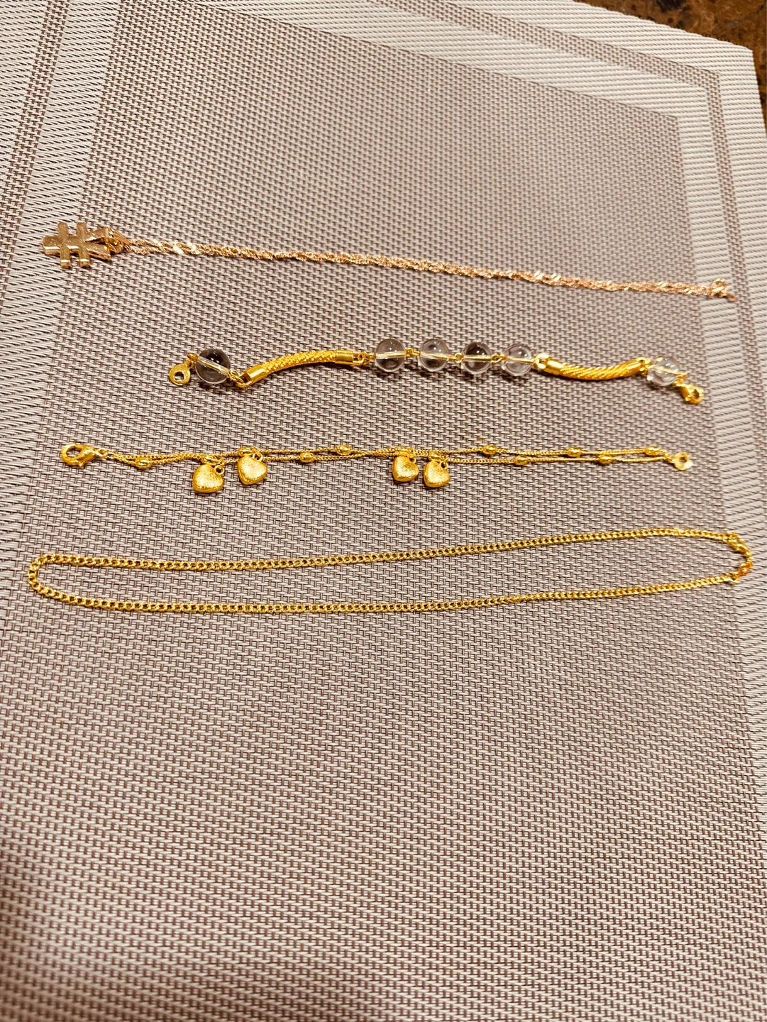 Buy 1 take 1Gold Tone Bracelets and Necklace Set - photo 2