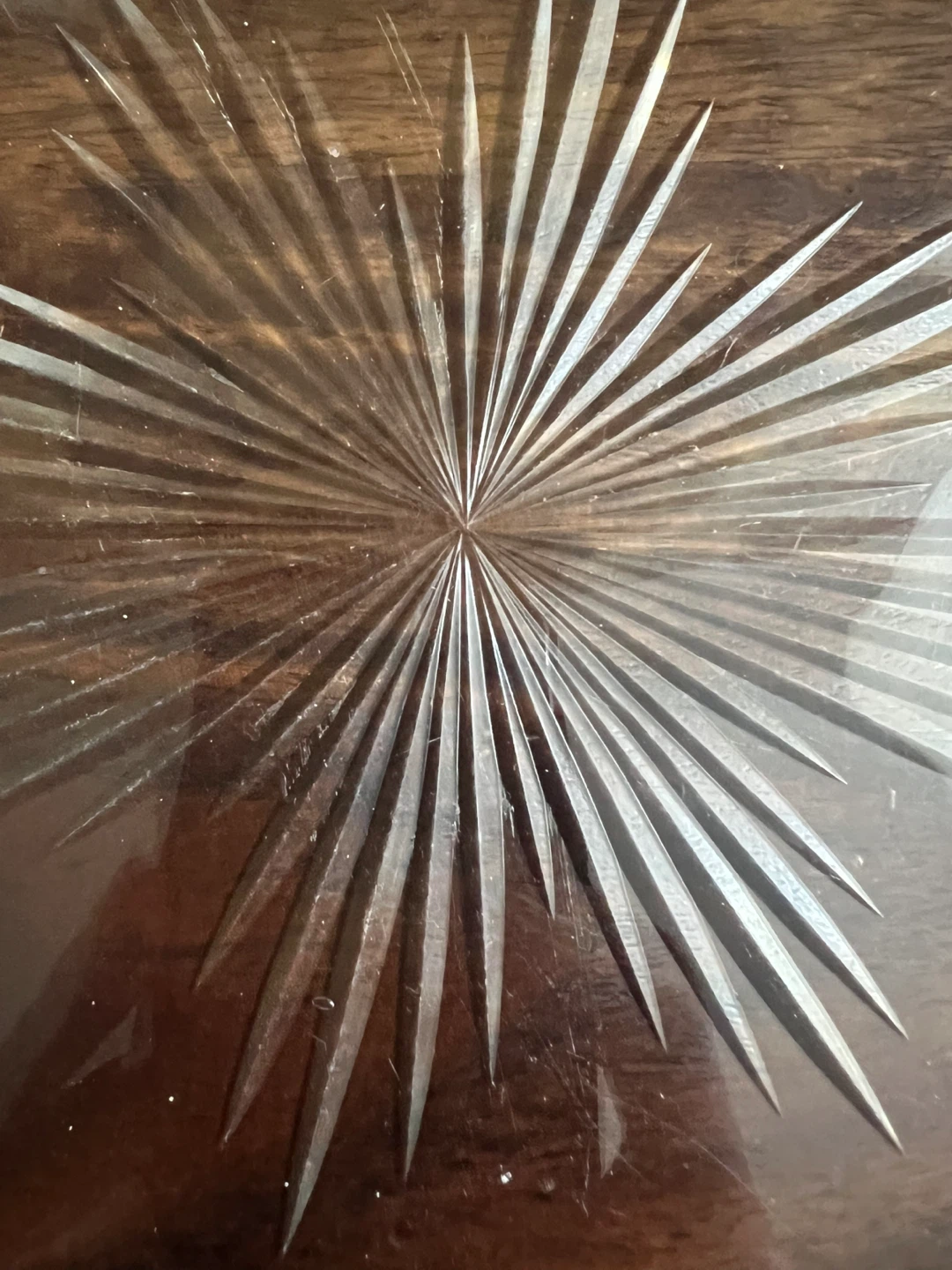 Vintage Heavy Glass Dish - photo 3