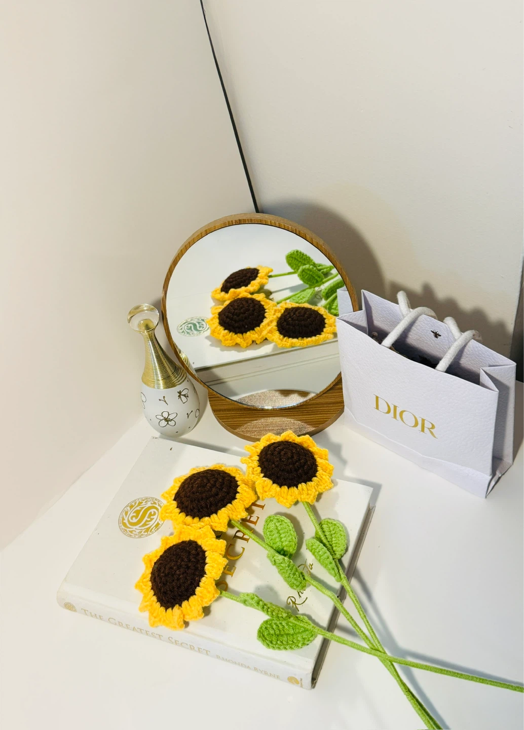 Crocheted Sunflower