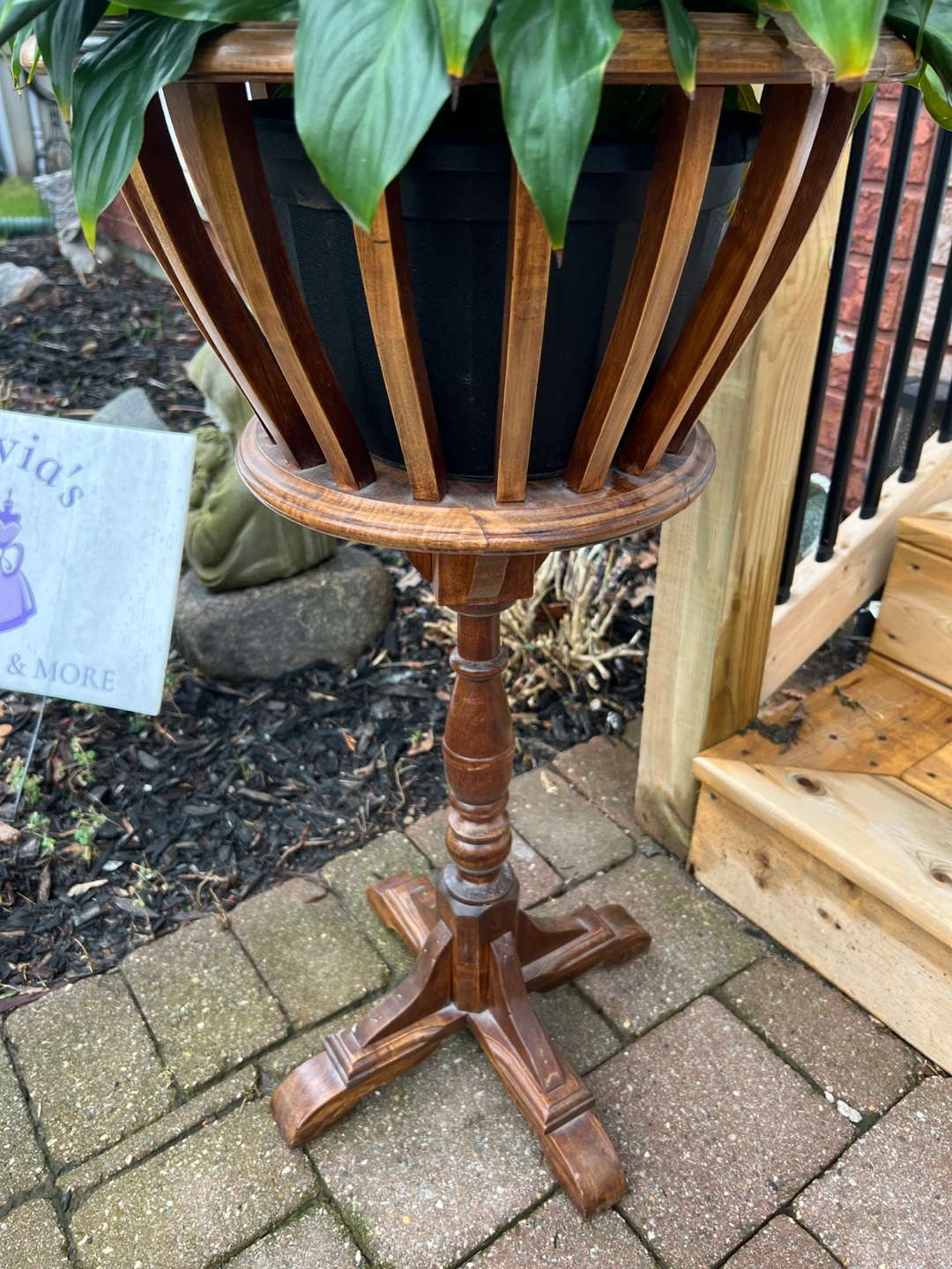 Wooden planter - photo 2