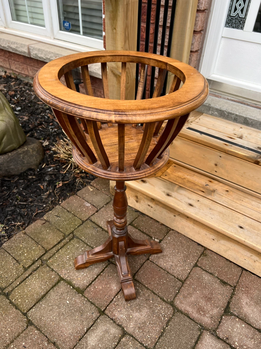 Wooden planter - photo 4