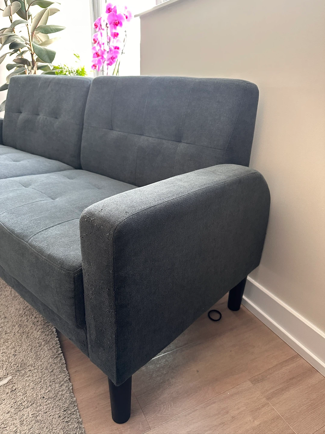 Dark Grey Sofa - photo 2