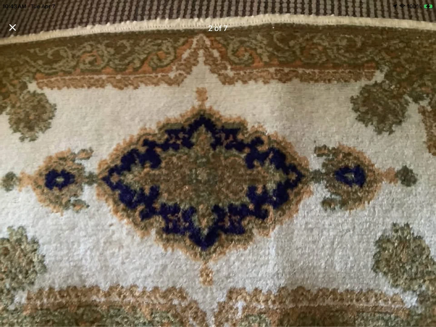 Lovely Patterned Fringed Prayer Rug 🐞 - photo 2