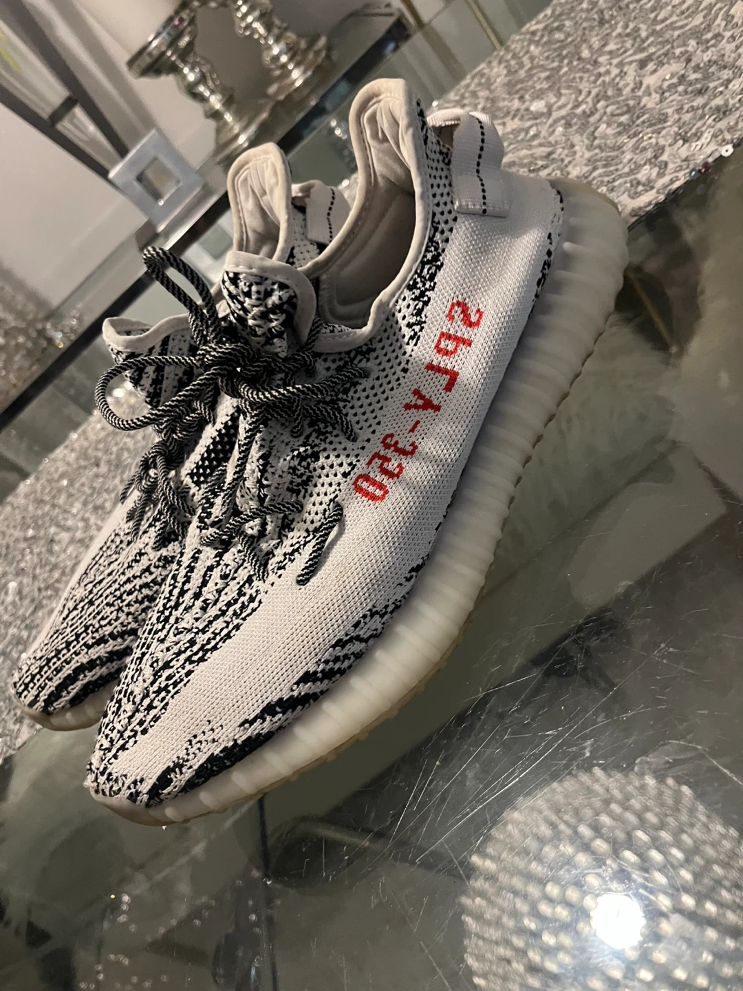 Adidas Yeezy Boost 350 V2 Zebra size 13 UA w/box - photo 2