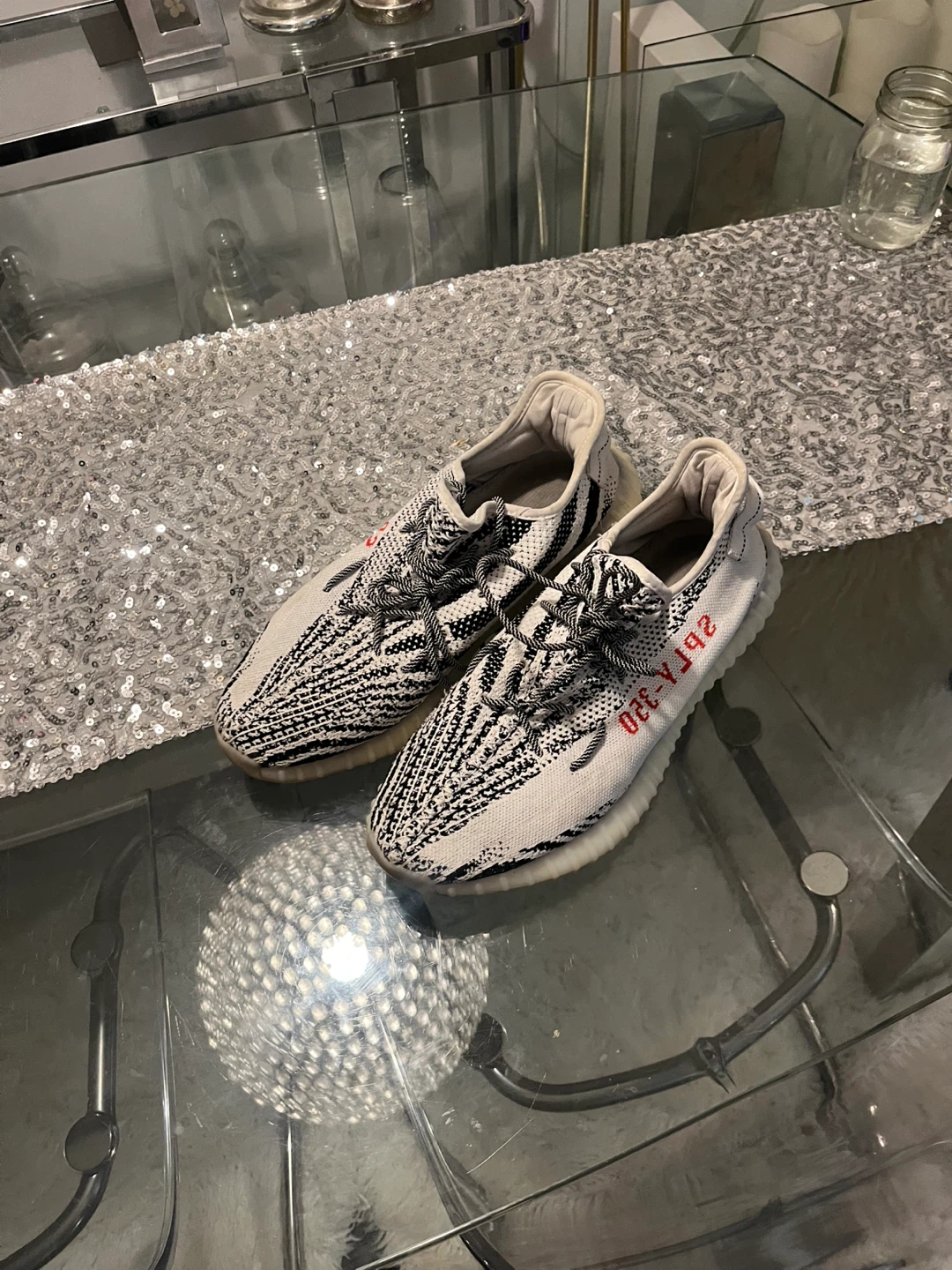 Adidas Yeezy Boost 350 V2 Zebra size 13 UA w/box