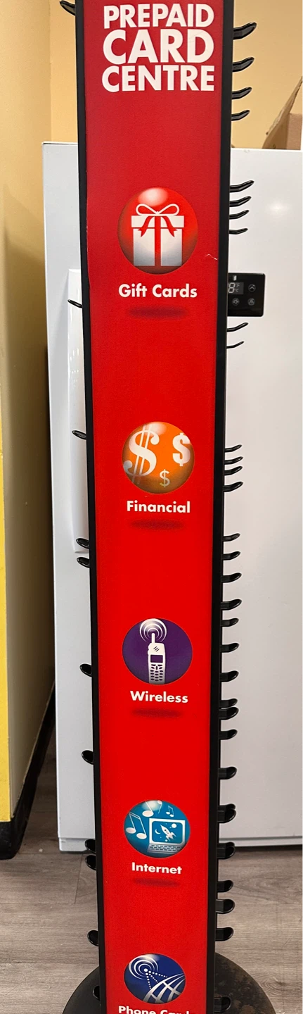 Prepaid Card Centre Display Stand - photo 2