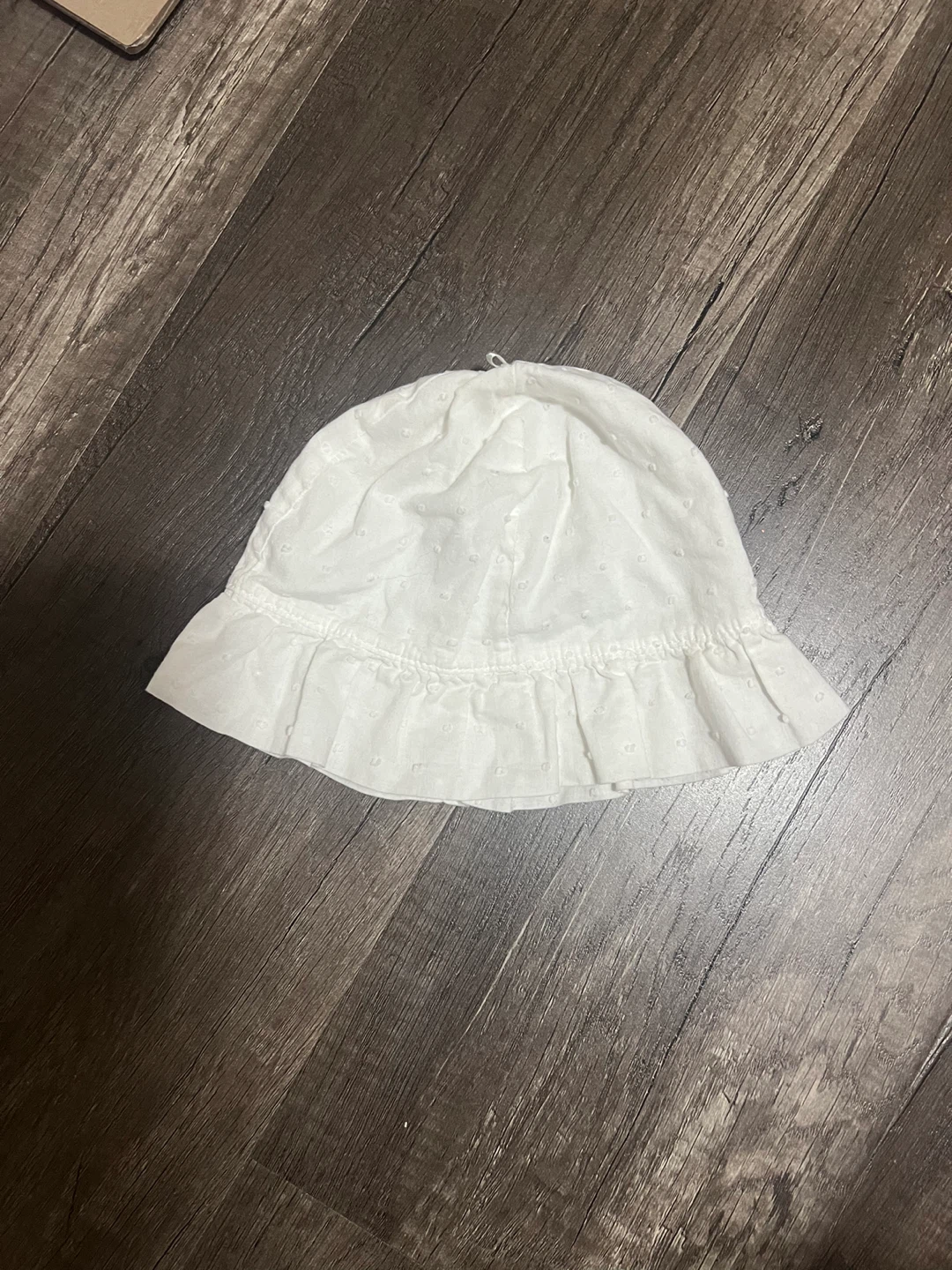 White Baby Hat - 9M