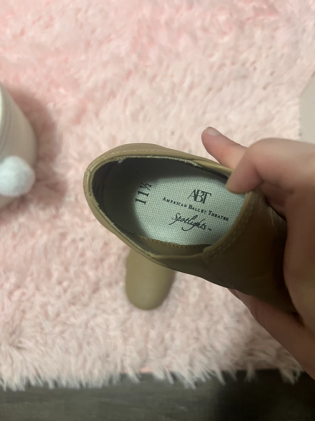 American Ballet Theatre Tan Jazz Shoes Size 11.5 - photo 3