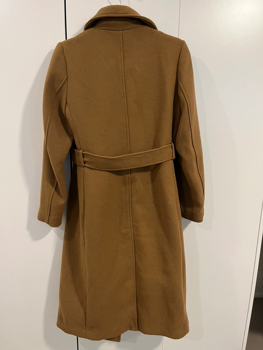 Women’s Dark Beige Belt Coat (H&M) - Size S - photo 2