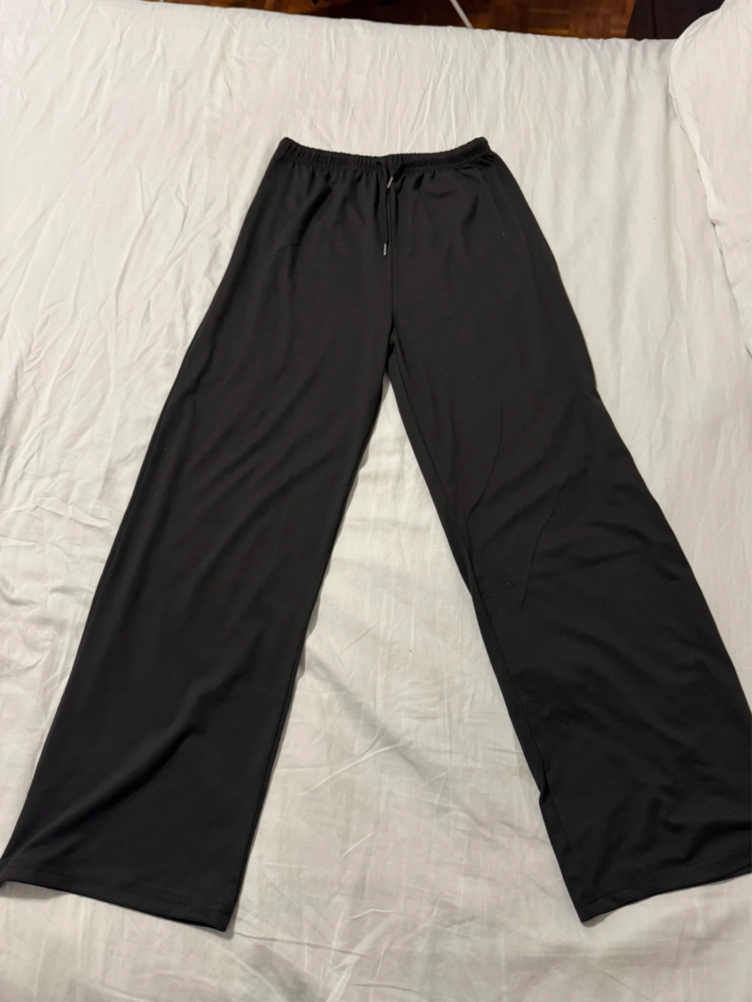 Black Wide Leg Pants - Bran new - Size M