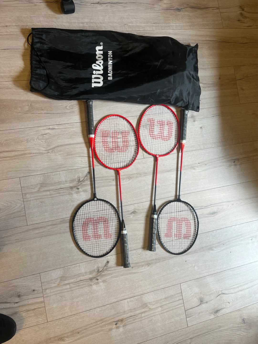 Wilson Badminton Rackets with Bag