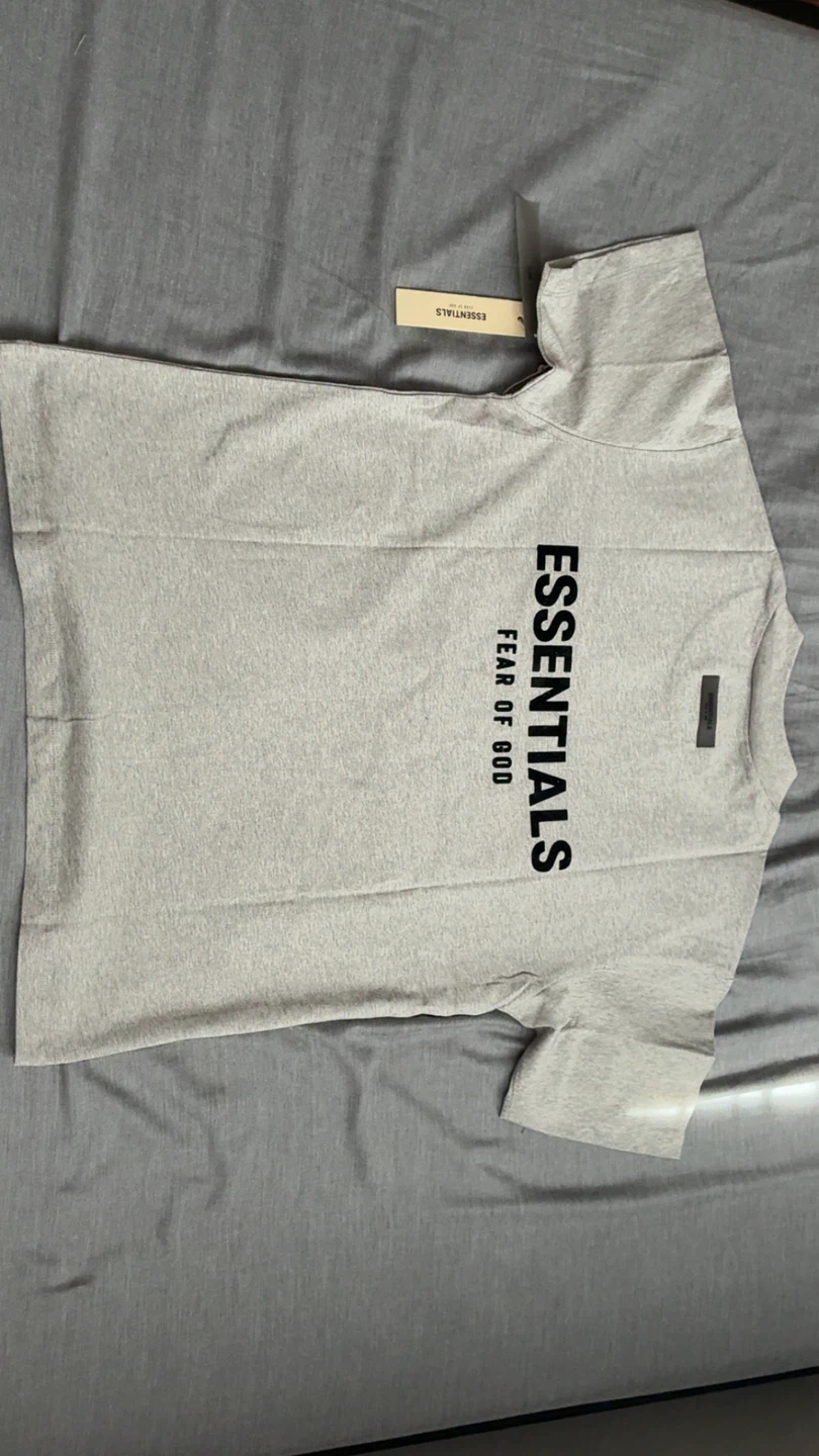 Fear of God Essentials Grey T-Shirt Size S - photo 2