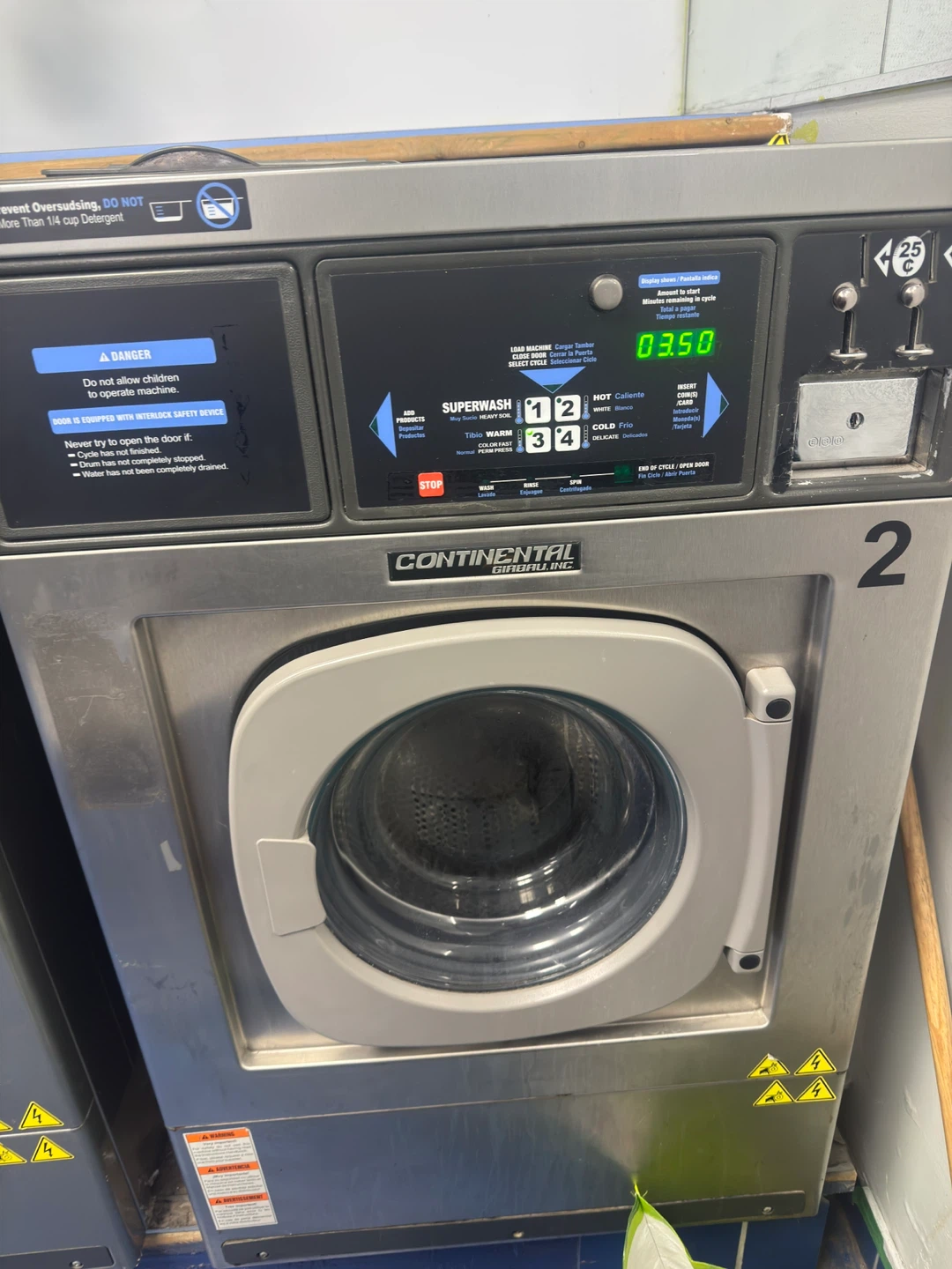 Continental ExpressWash Commercial Washing Machine - photo 2