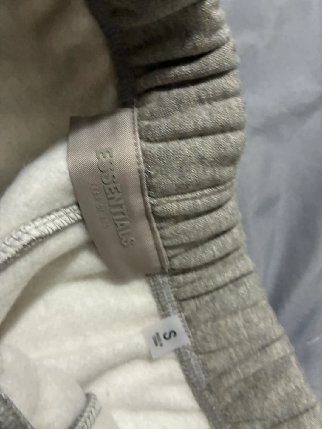 Fear of God Essentials Grey Sweat Shorts Size S - photo 3