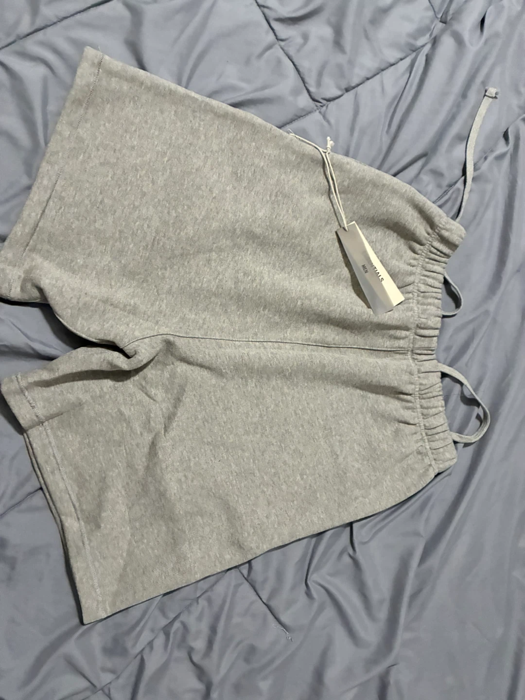 Fear of God Essentials Grey Sweat Shorts Size S - photo 2