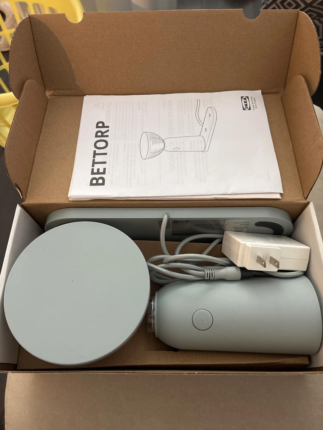 IKEA Bettorp Table Lamp with Wireless Charger - photo 4