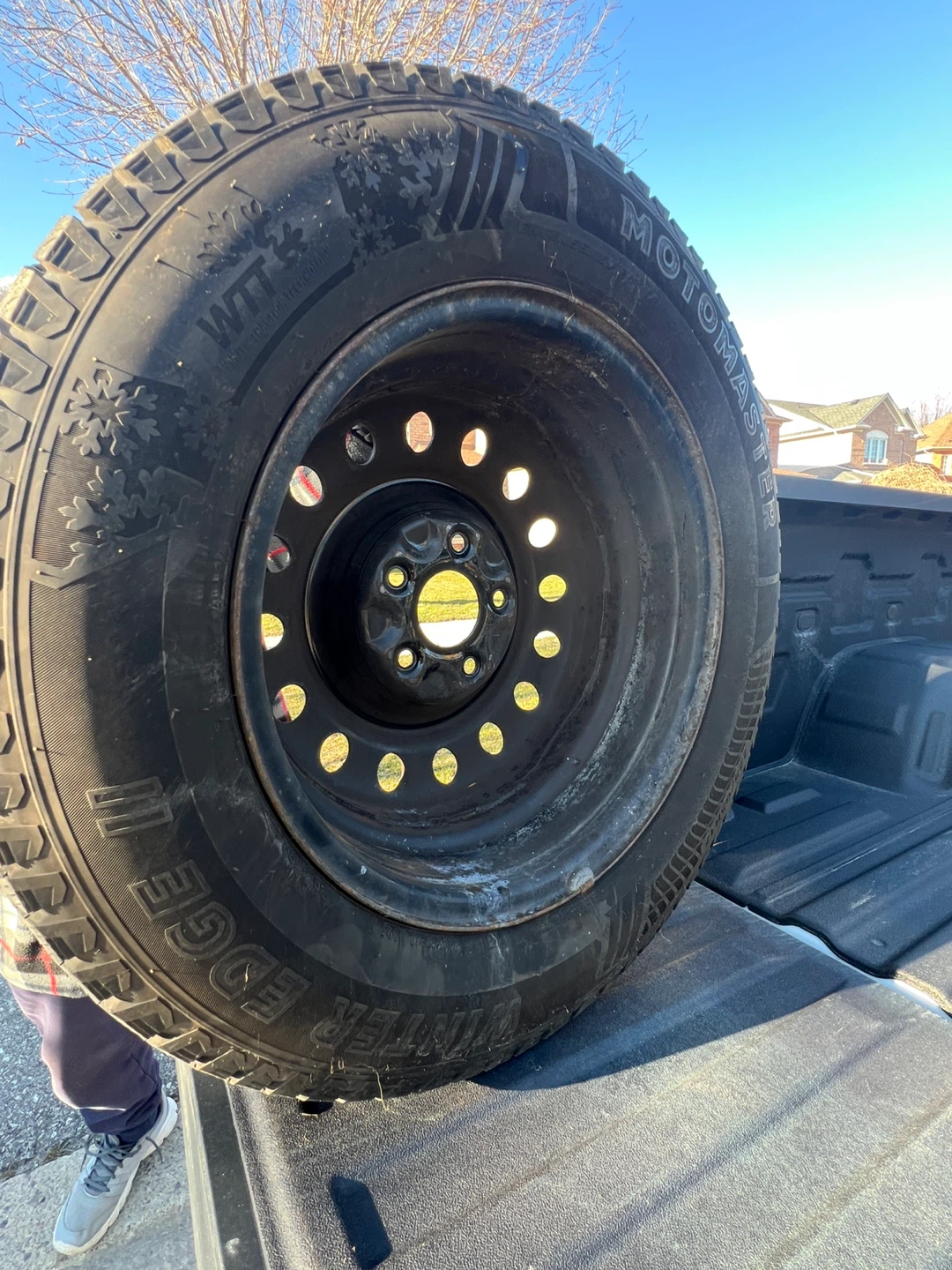 Winter Tires on Rims – 225/65R17 – Used 1 Season - photo 2