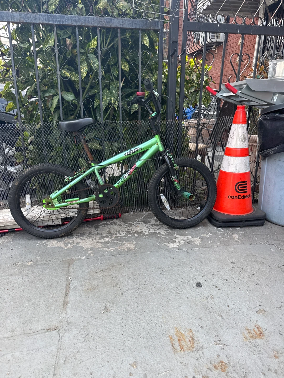 Green Kids BMX Bike
