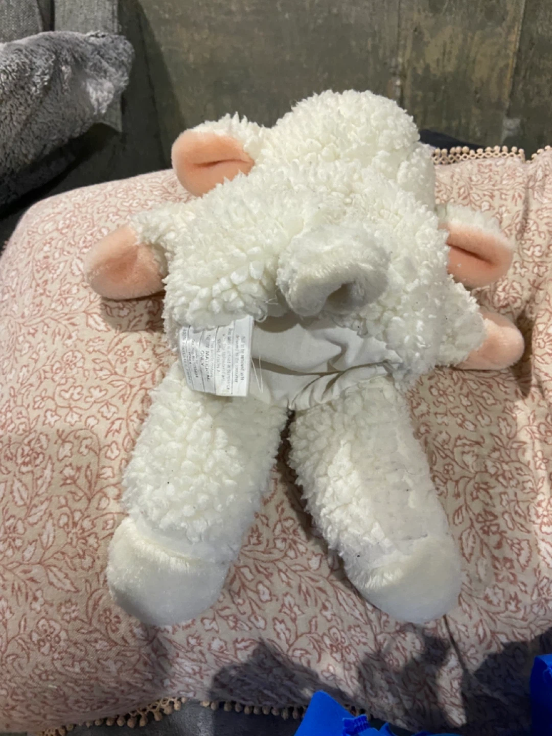 White Lamb chop vintage puppet Stuffed Animal - photo 2